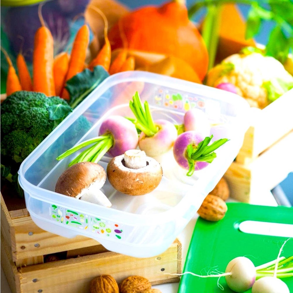 Tupperware Medium FridgeSmart. 1.75 quart capacity.